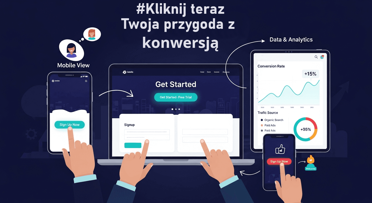 Jak stworzyć stronę internetową dającą konwersję?