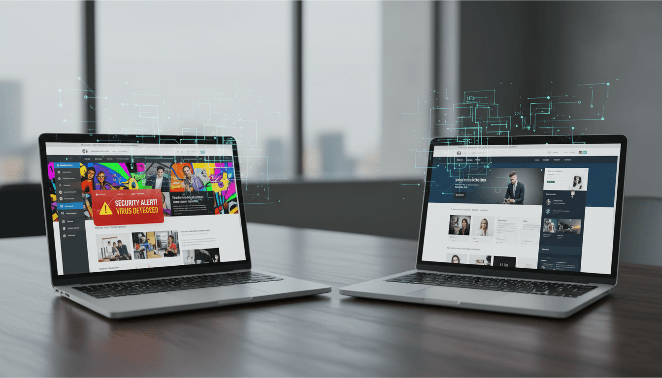 Czym różni się tania strona od profesjonalnego projektu – case study na przykładzie małych firm